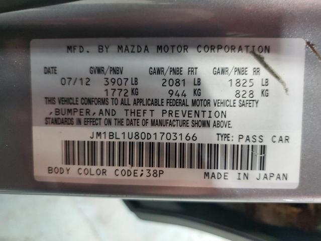 Photo 11 VIN: JM1BL1U80D1703166 - MAZDA 3 I 