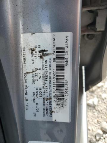 Photo 12 VIN: JM1BL1UF1B1403227 - MAZDA 3 I 