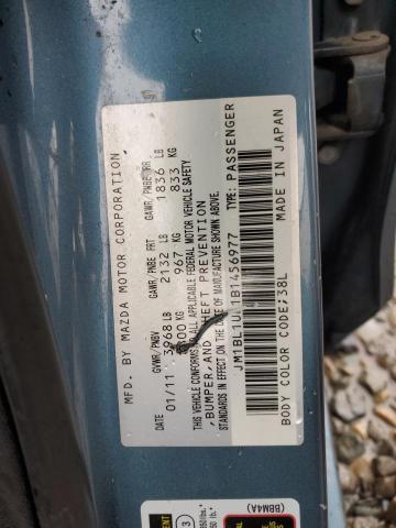 Photo 11 VIN: JM1BL1UF1B1456977 - MAZDA 3 I 