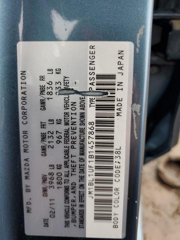 Photo 11 VIN: JM1BL1UF1B1457868 - MAZDA 3 