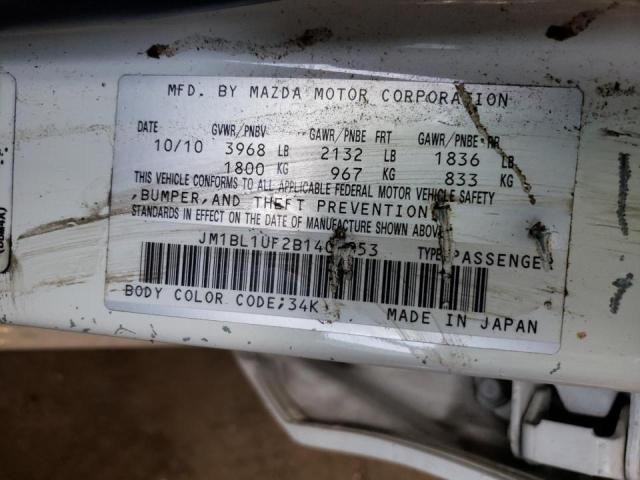 Photo 9 VIN: JM1BL1UF2B1409053 - MAZDA 3 I 