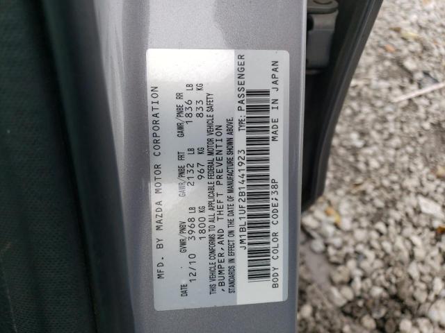 Photo 9 VIN: JM1BL1UF2B1441923 - MAZDA 3 I 