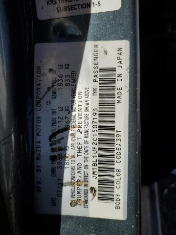 Photo 11 VIN: JM1BL1UF2C1507193 - MAZDA 3 I 