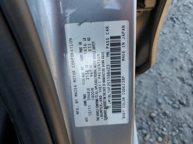 Photo 11 VIN: JM1BL1UF2C1588423 - MAZDA 3 