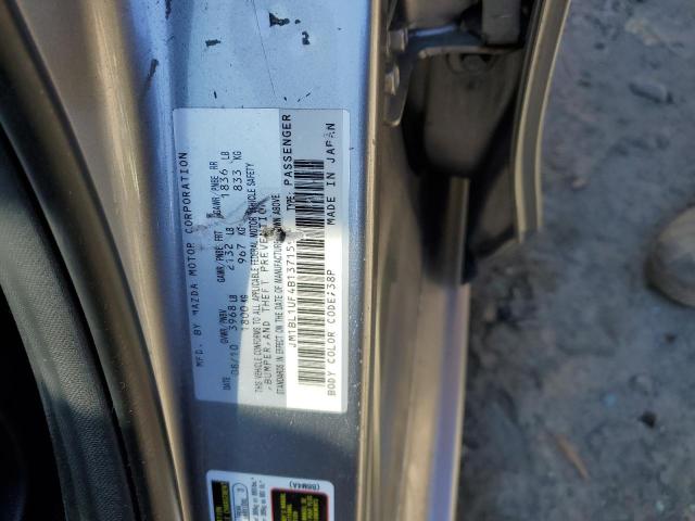 Photo 9 VIN: JM1BL1UF4B1371597 - MAZDA 3 I 