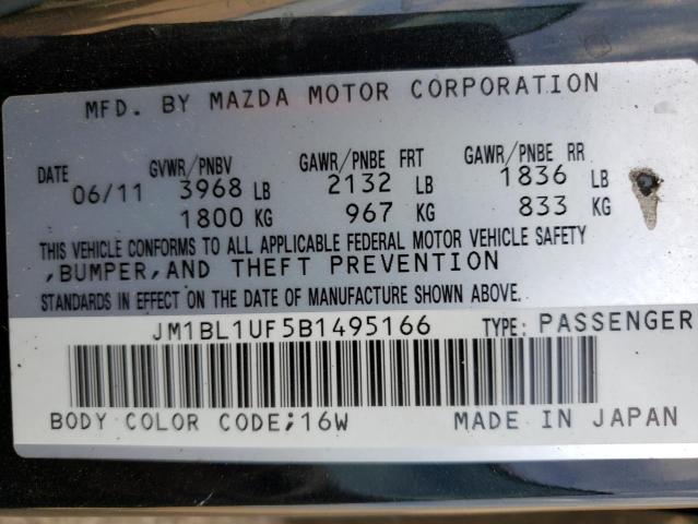 Photo 9 VIN: JM1BL1UF5B1495166 - MAZDA 3 I 