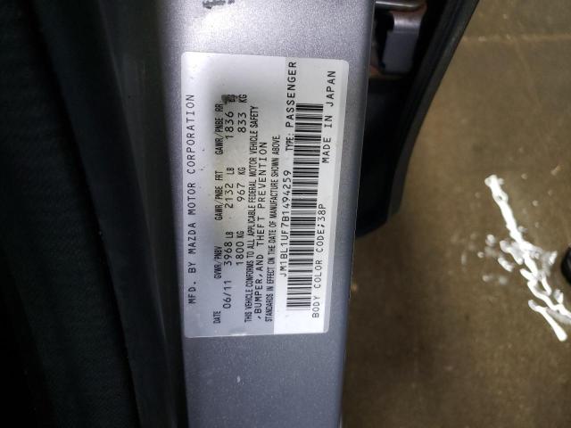 Photo 11 VIN: JM1BL1UF7B1494259 - MAZDA 3 I 