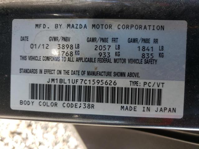 Photo 11 VIN: JM1BL1UF7C1595626 - MAZDA 3 