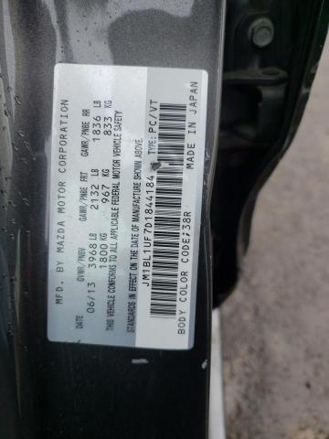 Photo 11 VIN: JM1BL1UF7D1844184 - MAZDA 3 I 