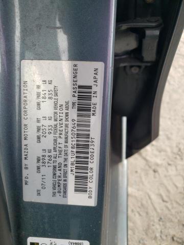 Photo 11 VIN: JM1BL1UF8C1507649 - MAZDA 3 