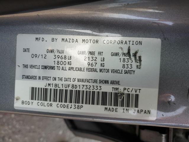 Photo 11 VIN: JM1BL1UF8D1732333 - MAZDA 3 I 