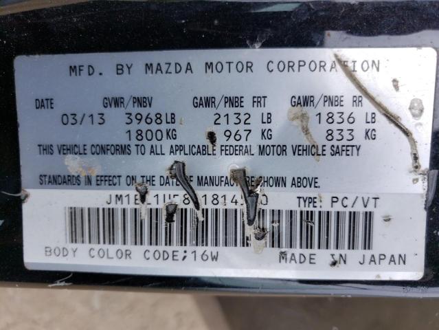 Photo 12 VIN: JM1BL1UF8D1814580 - MAZDA 3 I 