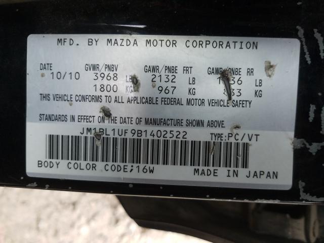 Photo 9 VIN: JM1BL1UF9B1402522 - MAZDA 3 I 