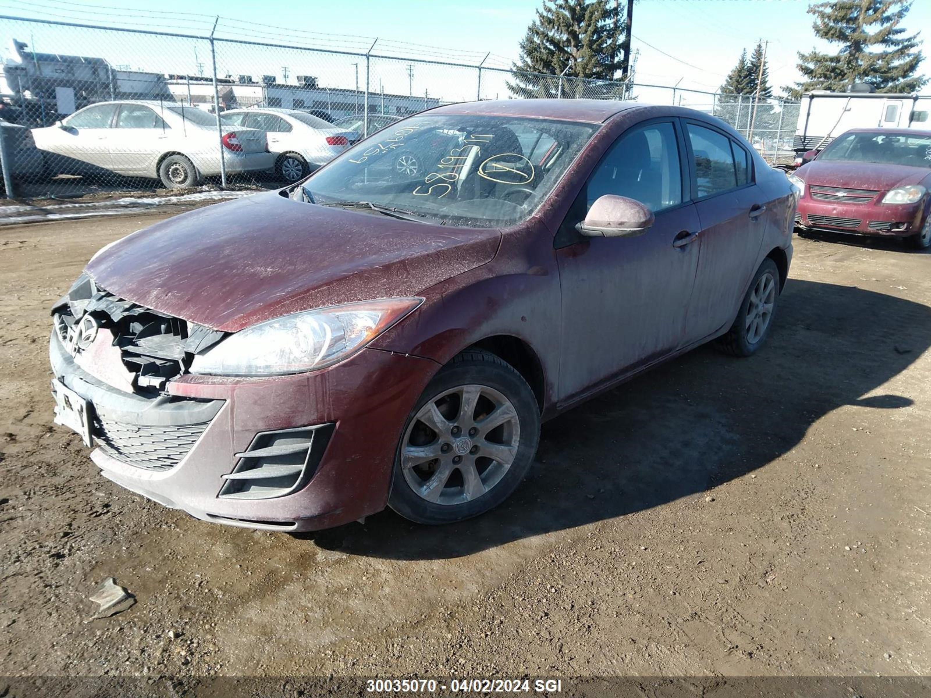 Photo 1 VIN: JM1BL1UF9B1409759 - MAZDA 3 