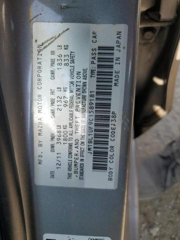 Photo 11 VIN: JM1BL1UF9C1589181 - MAZDA 3 I 