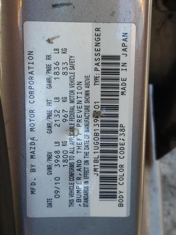 Photo 11 VIN: JM1BL1UG0B1399101 - MAZDA 3 I 