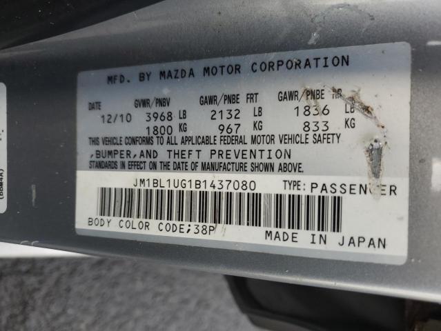 Photo 11 VIN: JM1BL1UG1B1437080 - MAZDA 3 I 