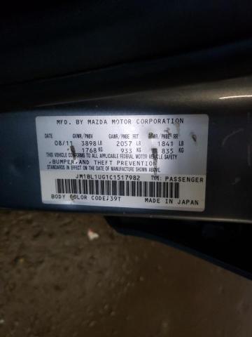 Photo 9 VIN: JM1BL1UG1C1517982 - MAZDA 3 I 