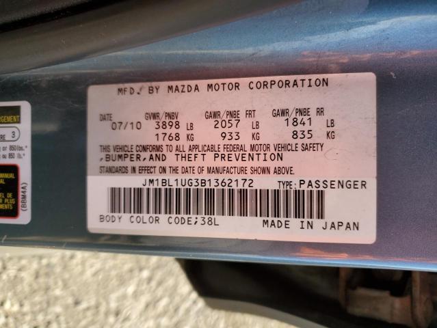 Photo 11 VIN: JM1BL1UG3B1362172 - MAZDA 3 I 