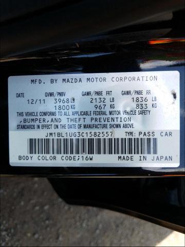 Photo 9 VIN: JM1BL1UG3C1582557 - MAZDA 3 I 