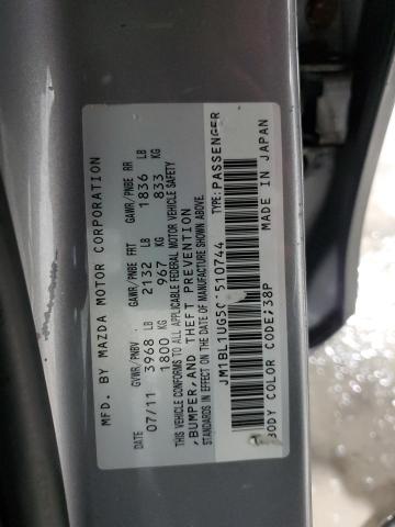 Photo 12 VIN: JM1BL1UG5C1510744 - MAZDA 3 