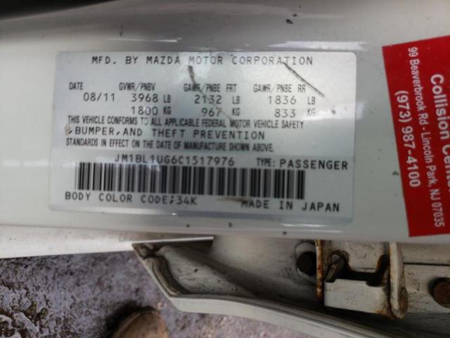 Photo 12 VIN: JM1BL1UG6C1517976 - MAZDA 3 I 