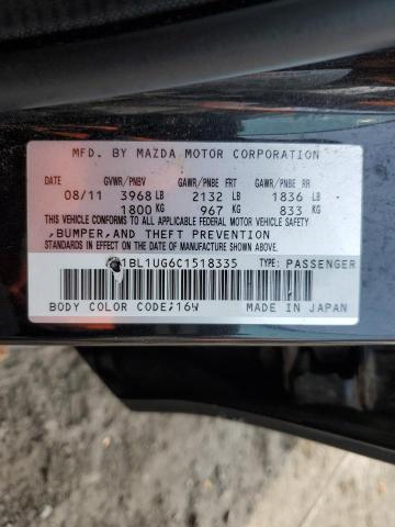 Photo 11 VIN: JM1BL1UG6C1518335 - MAZDA 3 I 