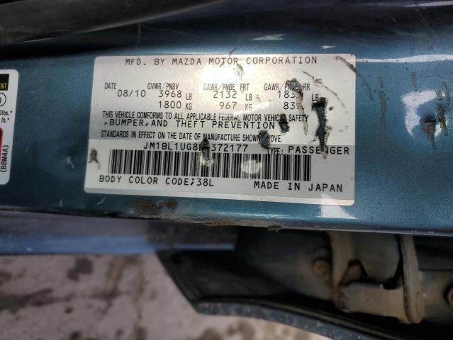 Photo 11 VIN: JM1BL1UG8B1372177 - MAZDA 3 I 