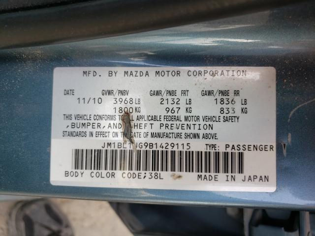 Photo 9 VIN: JM1BL1UG9B1429115 - MAZDA 3 