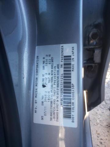 Photo 11 VIN: JM1BL1UG9C1511234 - MAZDA 3 