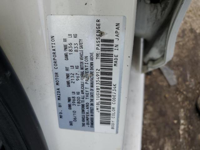 Photo 11 VIN: JM1BL1UGXB1354912 - MAZDA 3 I 