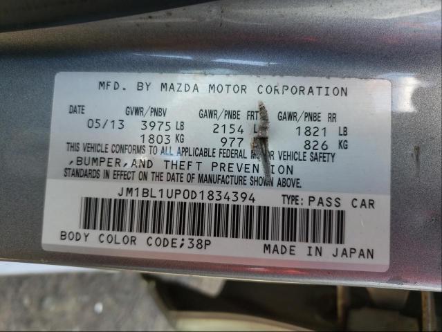 Photo 9 VIN: JM1BL1UP0D1834394 - MAZDA 3 I 