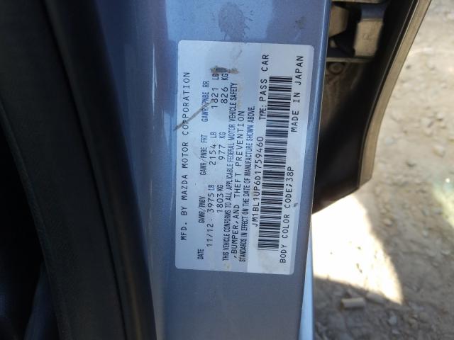 Photo 9 VIN: JM1BL1UP6D1759460 - MAZDA 3 I 