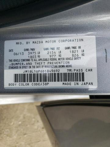 Photo 11 VIN: JM1BL1UP6D1849692 - MAZDA 3 