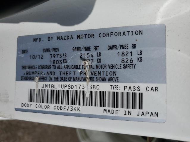 Photo 11 VIN: JM1BL1UP8D1737380 - MAZDA 3 I 