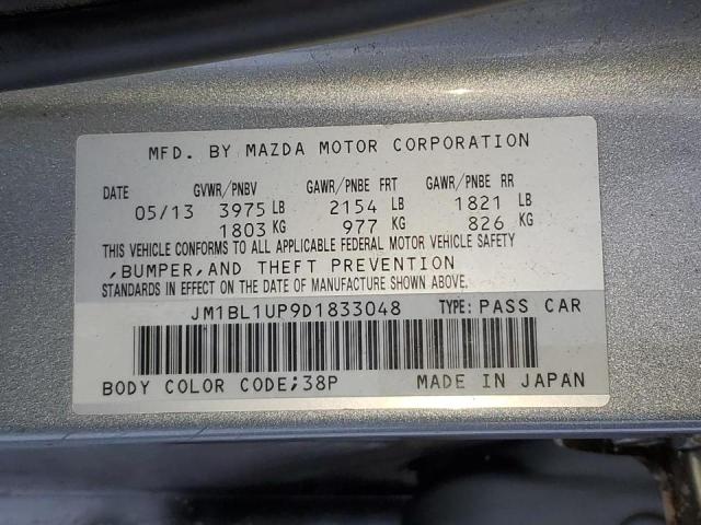 Photo 11 VIN: JM1BL1UP9D1833048 - MAZDA 3 I 