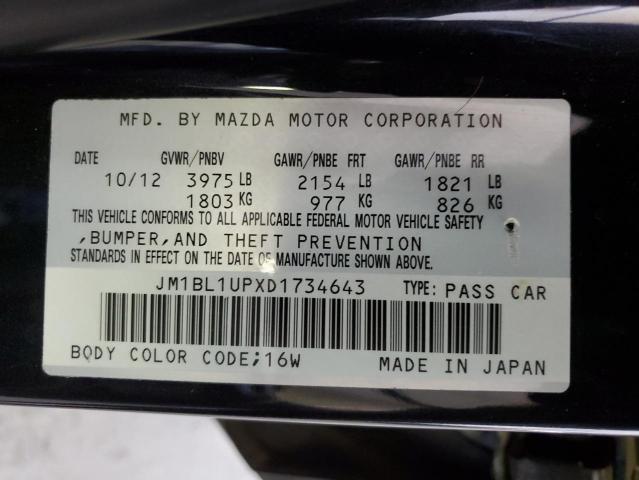 Photo 12 VIN: JM1BL1UPXD1734643 - MAZDA 3 