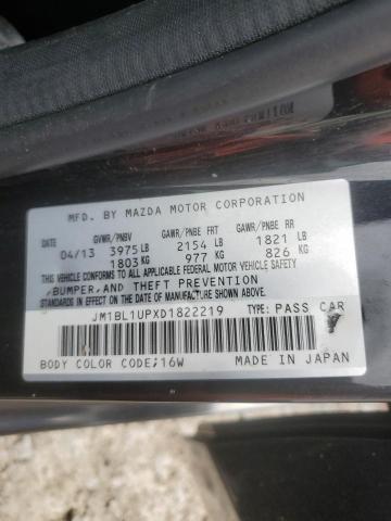 Photo 12 VIN: JM1BL1UPXD1822219 - MAZDA 3 I 