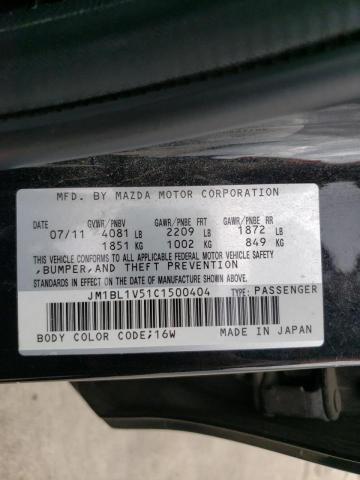 Photo 9 VIN: JM1BL1V51C1500404 - MAZDA 3 S 