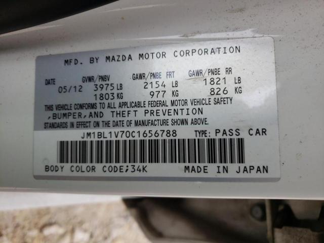 Photo 9 VIN: JM1BL1V70C1656788 - MAZDA 3 I 