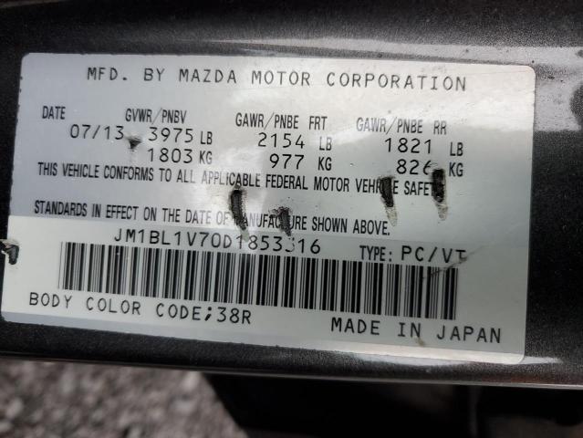 Photo 11 VIN: JM1BL1V70D1853316 - MAZDA 3 