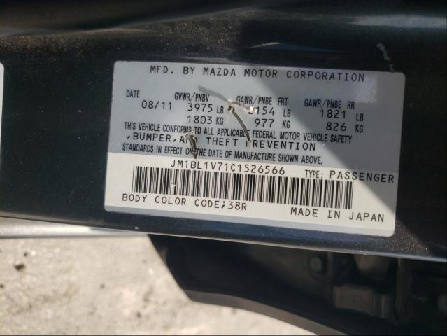 Photo 9 VIN: JM1BL1V71C1526566 - MAZDA 3 I 