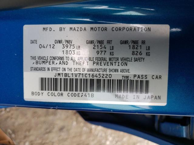 Photo 11 VIN: JM1BL1V71C1645220 - MAZDA 3 I 