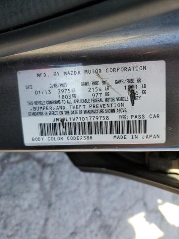 Photo 12 VIN: JM1BL1V71D1779758 - MAZDA 3 I 