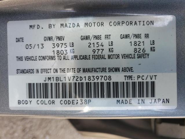 Photo 11 VIN: JM1BL1V72D1839708 - MAZDA 3 I 