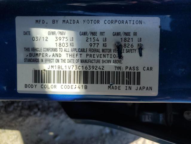 Photo 12 VIN: JM1BL1V73C1639242 - MAZDA 3 I 