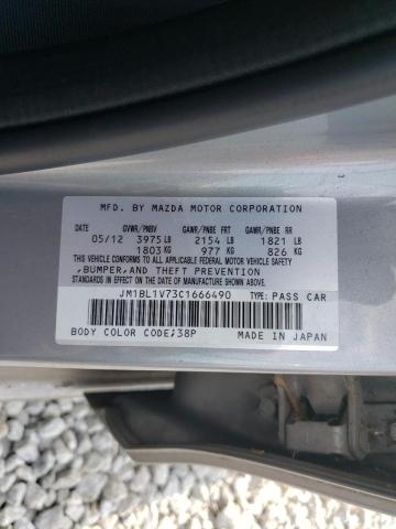 Photo 11 VIN: JM1BL1V73C1666490 - MAZDA 3 I 