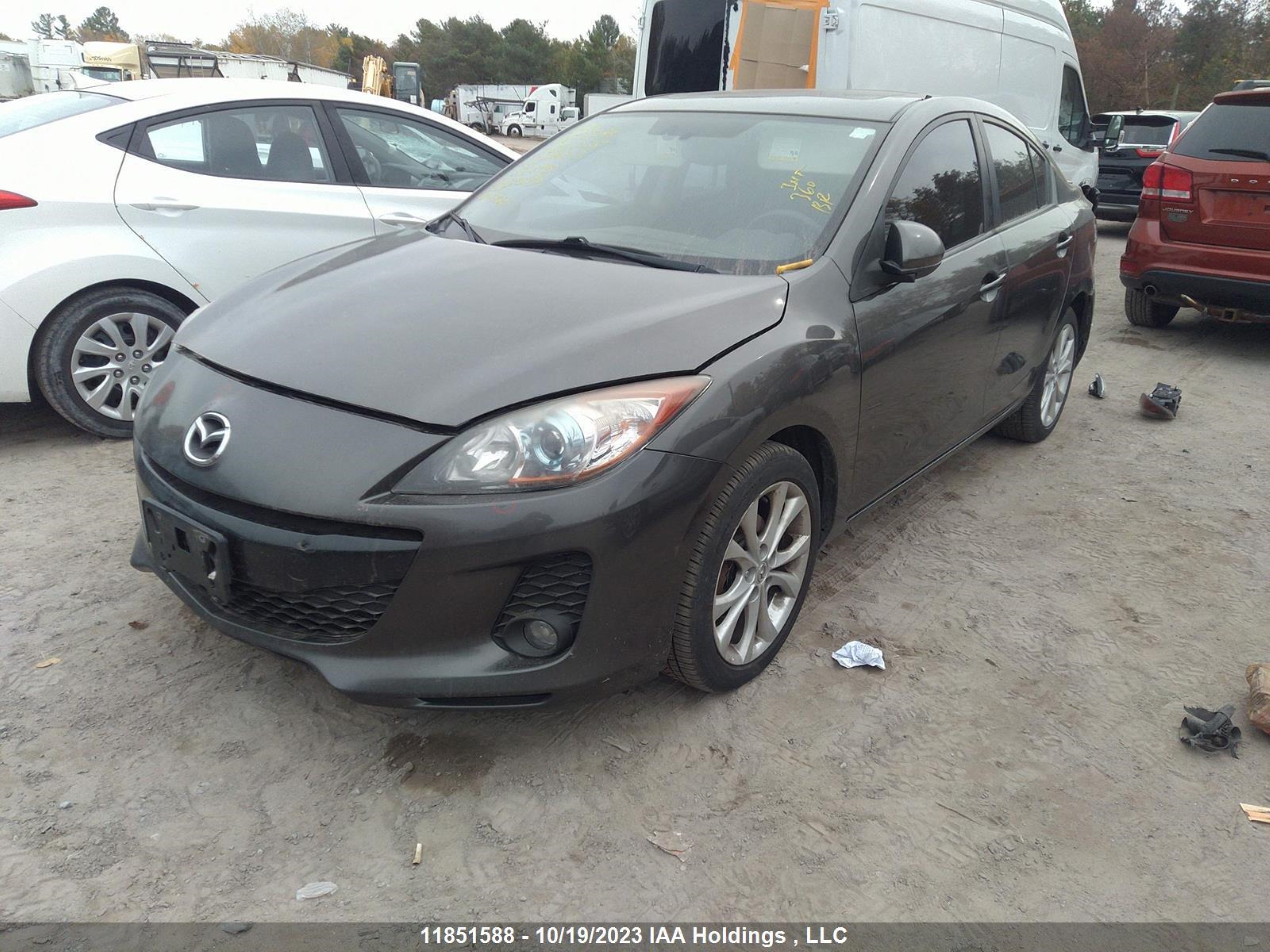 Photo 1 VIN: JM1BL1V73D1788235 - MAZDA 3 