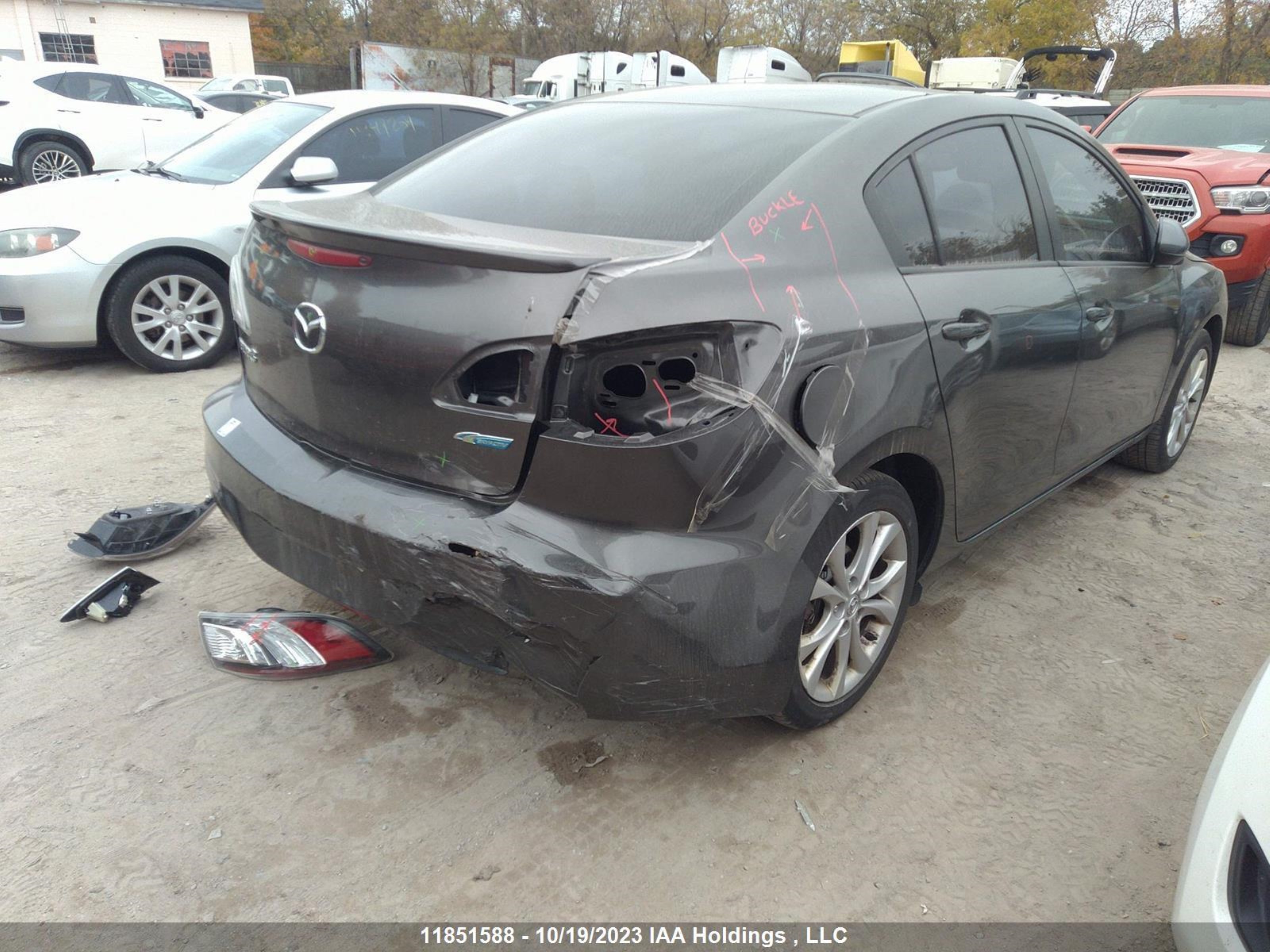 Photo 3 VIN: JM1BL1V73D1788235 - MAZDA 3 