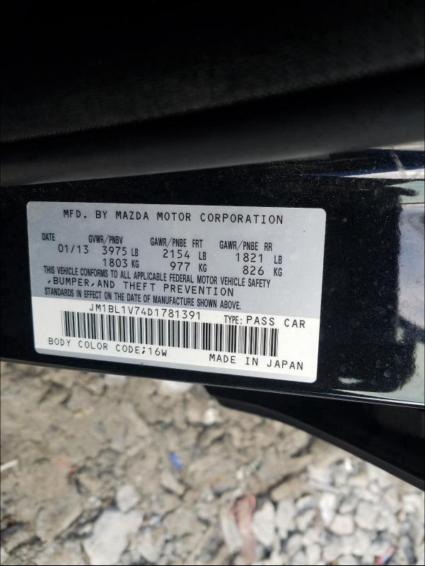 Photo 9 VIN: JM1BL1V74D1781391 - MAZDA 3 I 